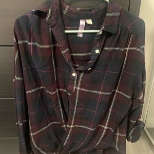 Women’s plaid shirt from francescas
